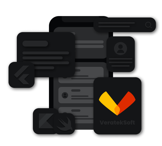 Mobile Apps Illustration VeratekSoft