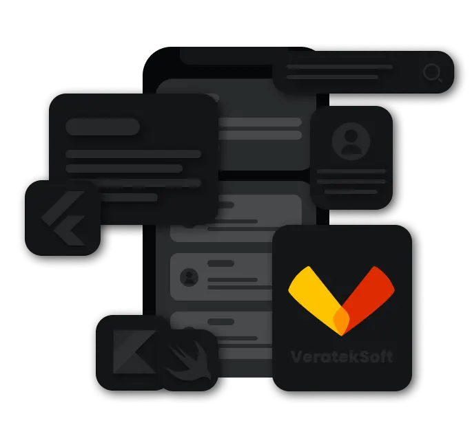 Mobile Apps Illustration VeratekSoft