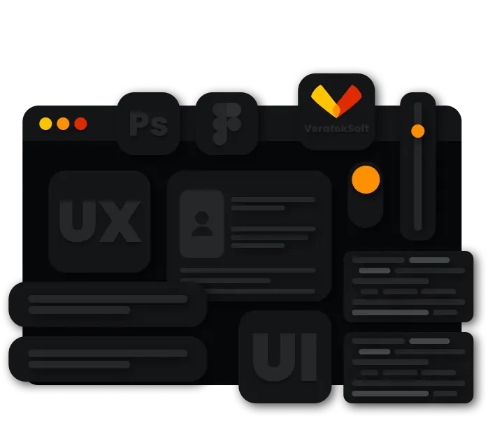 UX/UI Design Illustration VeratekSoft