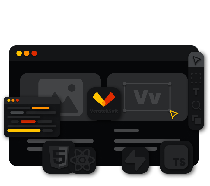 Webentwicklung Illustration VeratekSoft