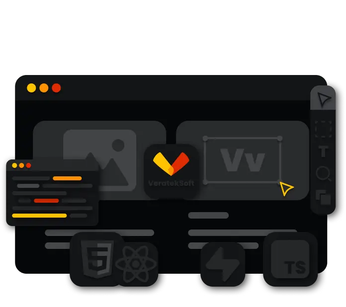 Webentwicklung Illustration VeratekSoft